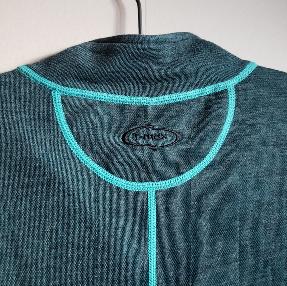 Teal Wind River Ladies Wool Base Layer Long Sleeve T-Max Heat, Size Small - Picture 8 of 13